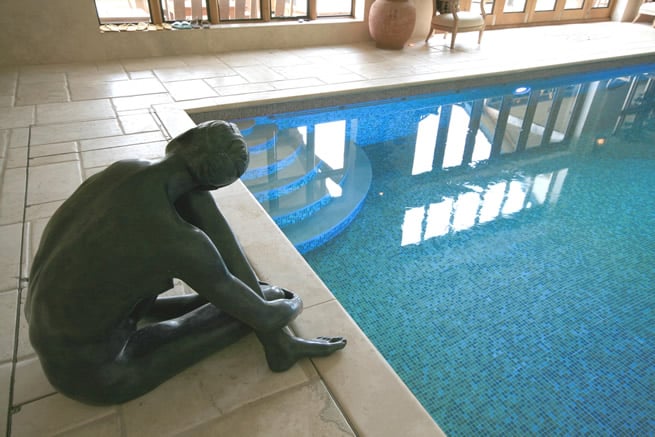 Residential leisure suite pool design