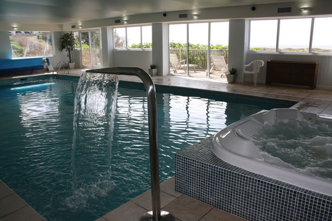 Trefeddian hotel pool design
