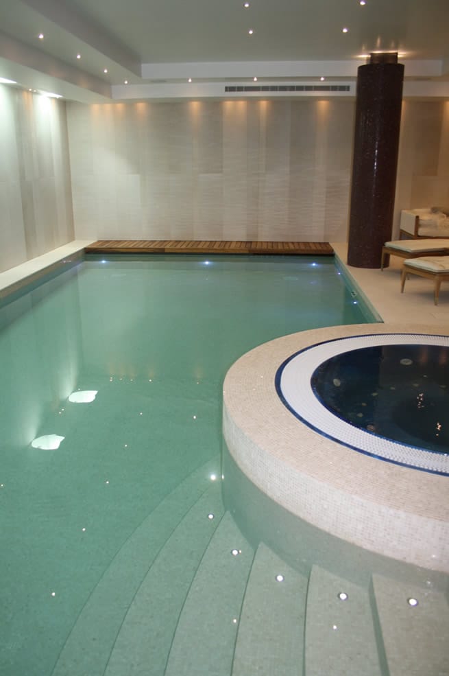 private basement swimming pool design