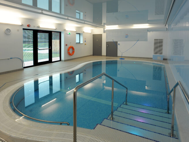 Childrens hydrotherapy pool design
